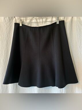 Ann Taylor Classic Black A-Line Skirt
